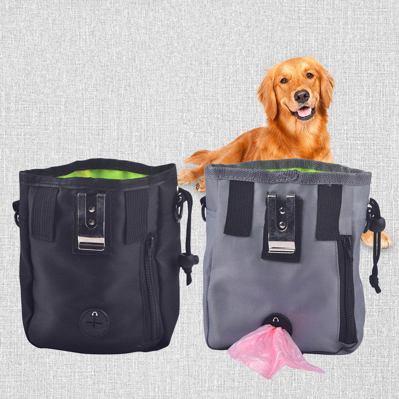 犬用トレーニングポーチ ウェストバッグ型ペットフードバッグ