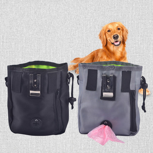 犬用トレーニングポーチ ウェストバッグ型ペットフードバッグ